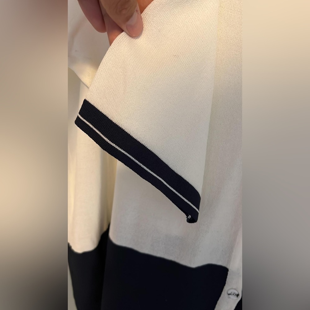 Patrizia Luca Knit Contrast Cardigan - Picture 10 of 12